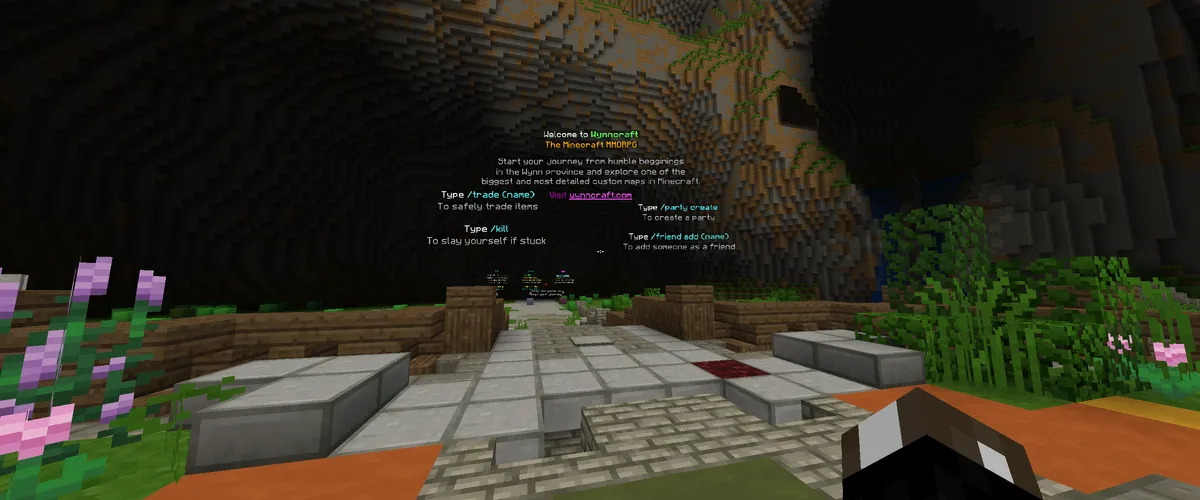 The version of Wynncraft's Lobby, created in 2017