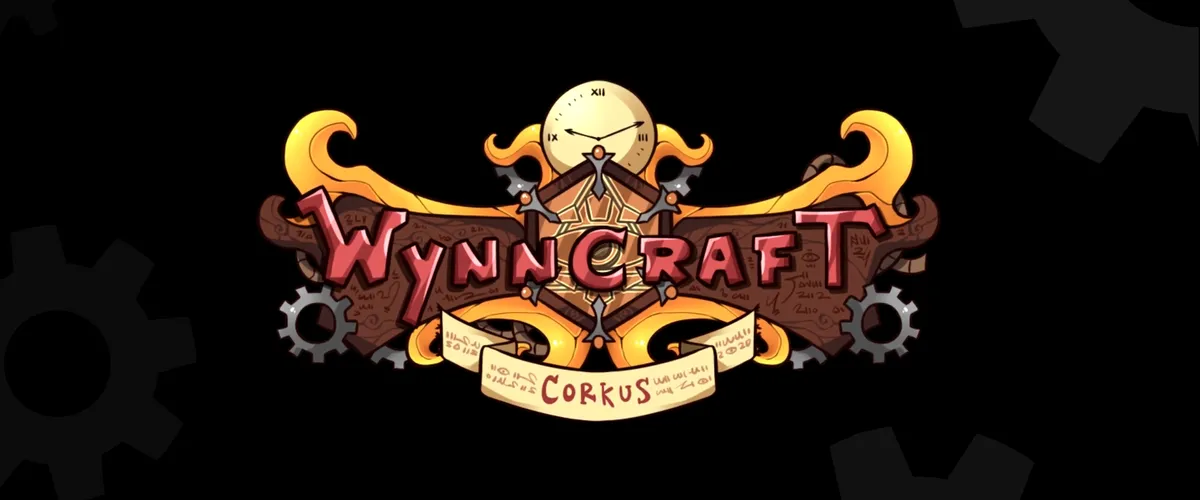 The logo of the Wynncraft Corkus Expansion.
