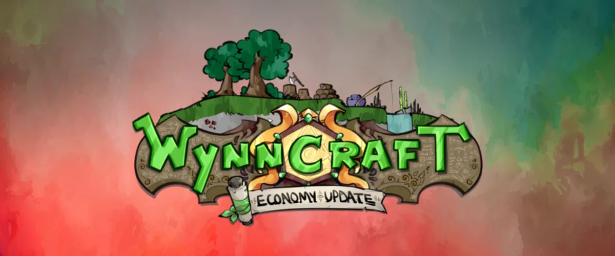 The logo of the Wynncraft Economy Update.
