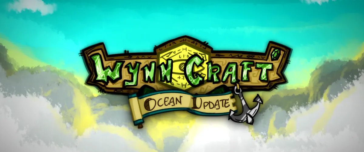The logo of the Wynncraft Ocean Update.