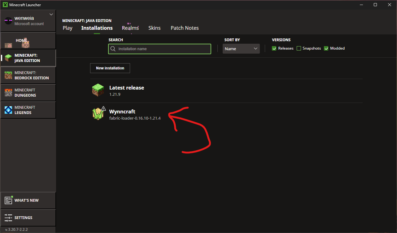 The the wynn instance