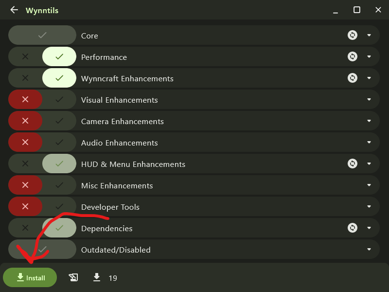 Launchy's install screen