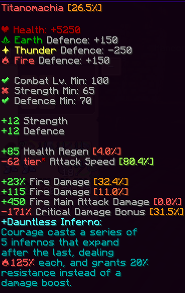 A major identification